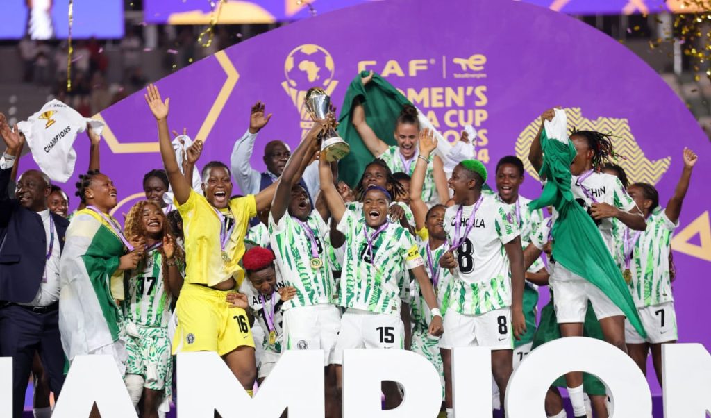 Your win lifted our spirit, Gov. Eno congratulates Super Falcons